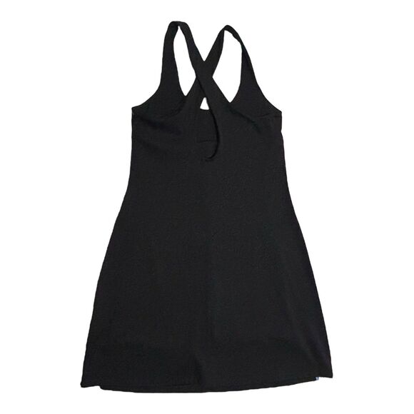 Spiritual Gangster Black Mini Dress with Striped Detail - Picture 4 of 10